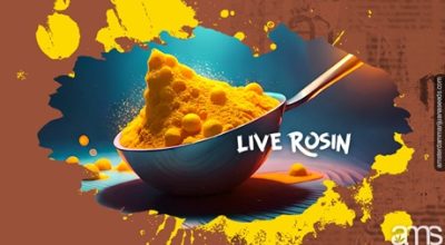 A spoon full of rosin