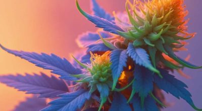 Dense and resinous buds of one of the strongest Indica strains