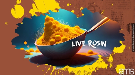 A spoon full of rosin